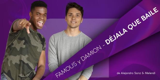 Famous y Damion: 'D&eacute;jala que baile' de Alejandro Sanz y Melendi