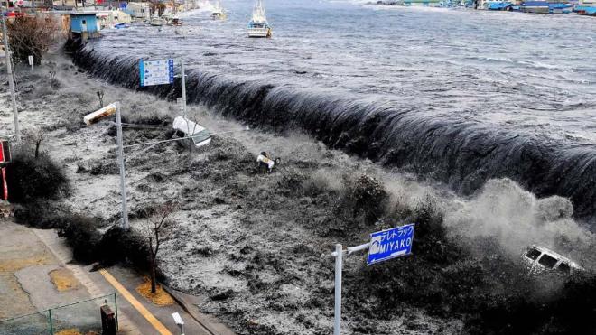 La velocit&agrave; di uno tsunami
