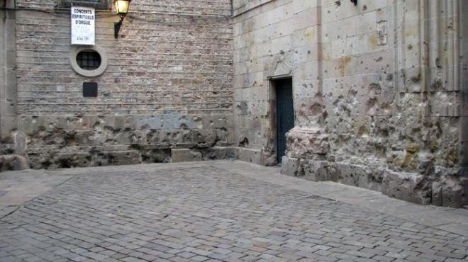 La plaza Sant Felip Neri