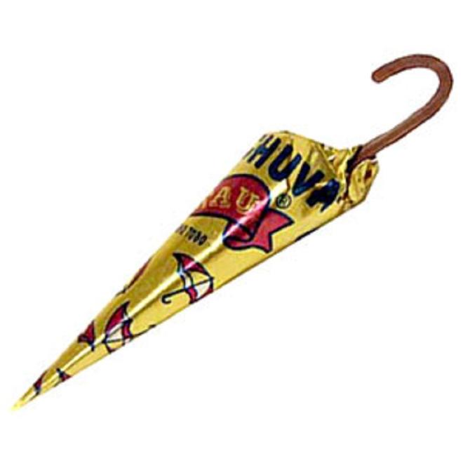 Guarda-chuva de chocolate