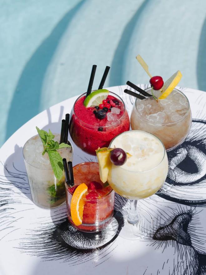 Cocktail making at Pikes Ibiza