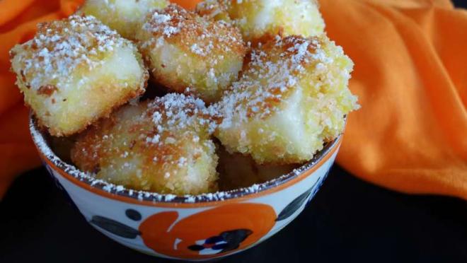 Latte dolce fritto vegano