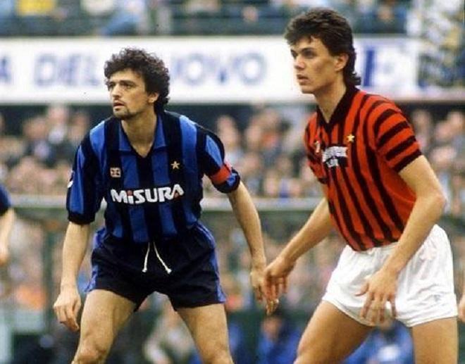 Paolo Maldini, 56 derby disputati tra il 1985 ed il 2009