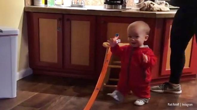 Fun and laughter for baby J