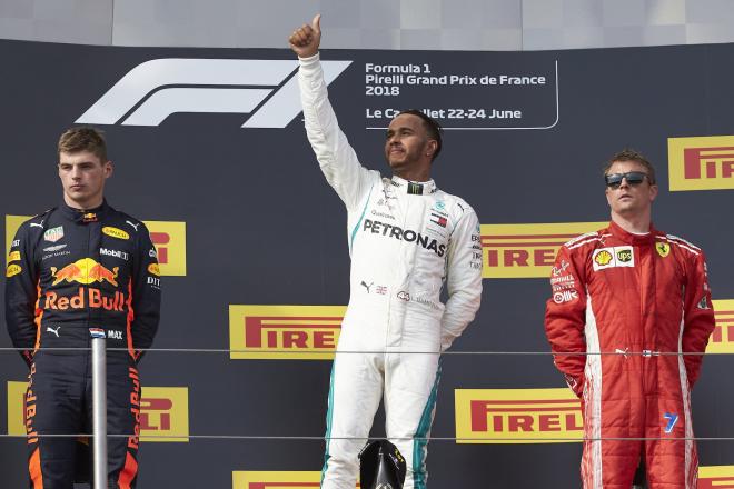 Podiums sur une saison