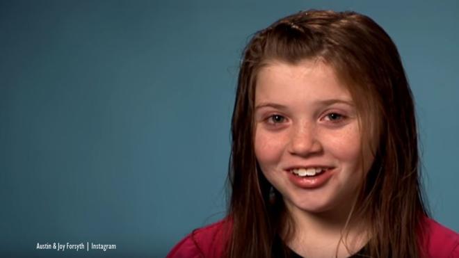 Joy-Anna was much younger than some of her sisters