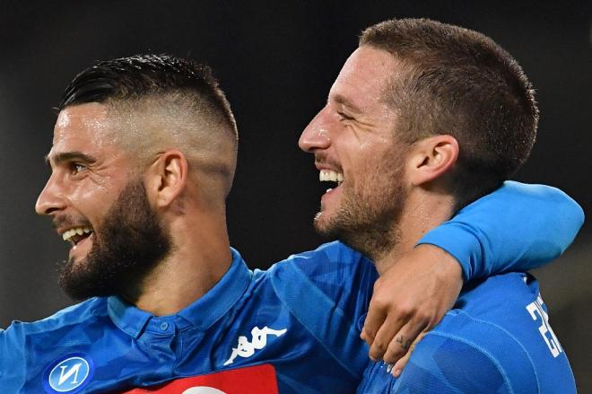 4 matches avec des buts pour Insigne