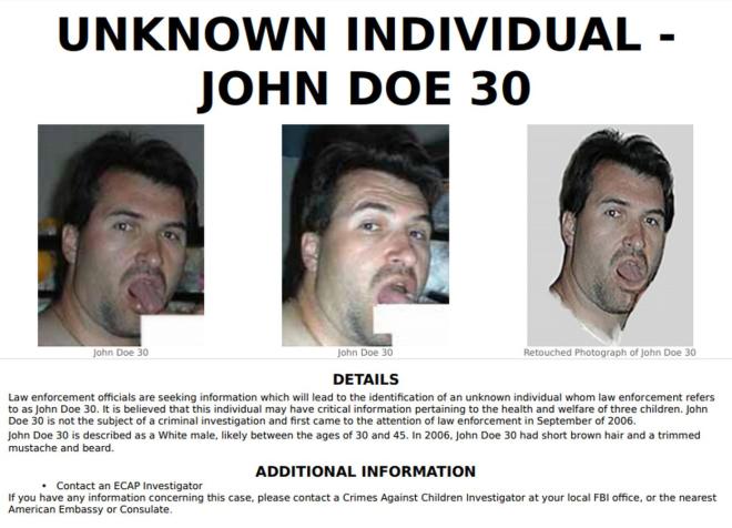 Unknown Individual - John Doe 30