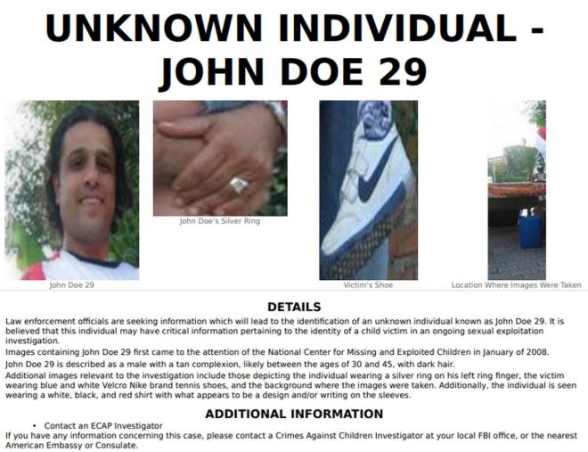 Unknown Individual - John Doe 29