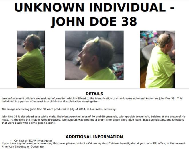 Unknown Individual - John Doe 38