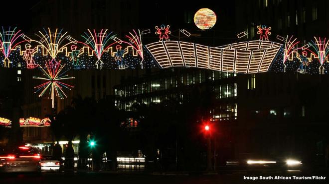 Festival of Lights, Adderley Street, Cape Town
