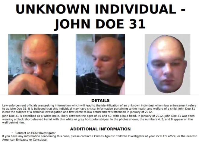 Unknown Individual - John Doe 31