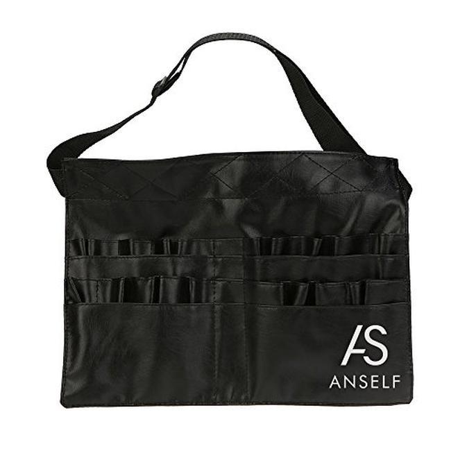 Anself Professional Travel Cosmetic Makeup Brush Apron Bag 