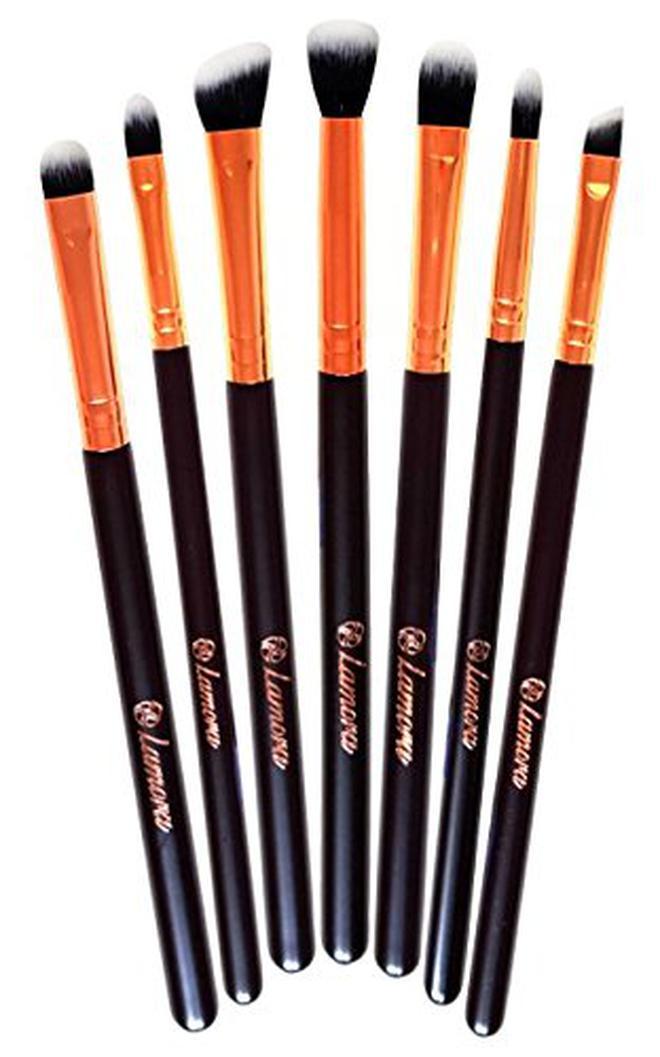 Lamora Make Up Eye Brushes Set Rose Gold