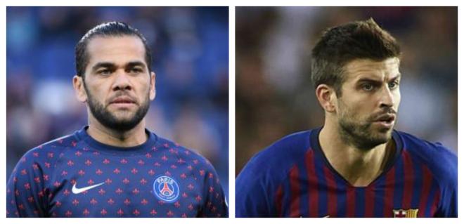 Dani Alves / Gerard Piqu&eacute;
