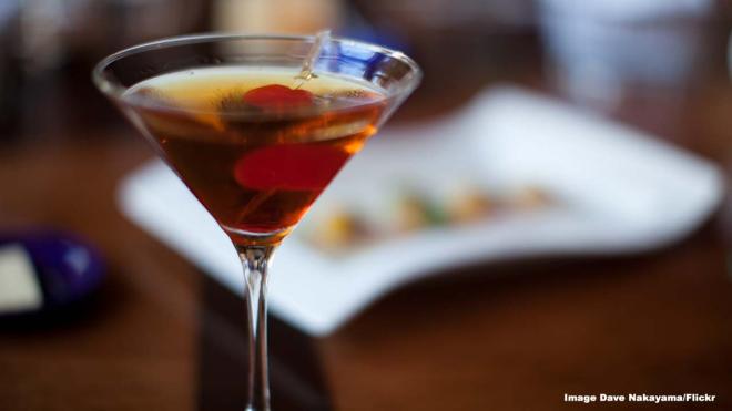 Sweet Manhattan Cocktail