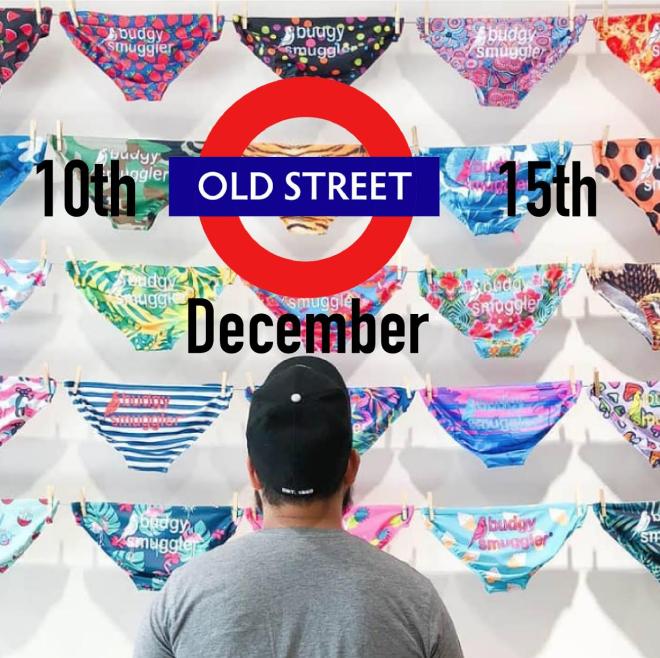 Budgy Smuggler Christmas Pop-up