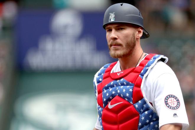 Chris Herrmann- Signs with Athletics