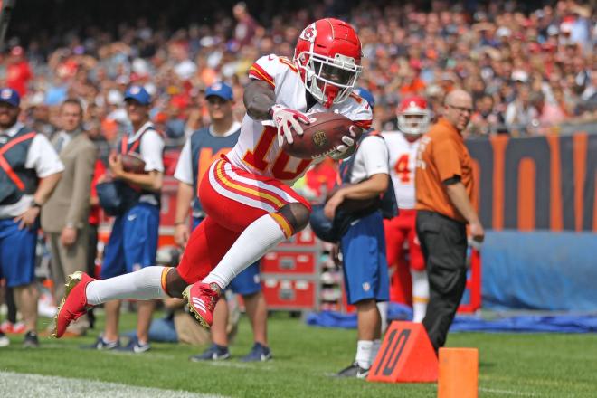 Tyreek Hill- WR, Kansas City Chiefs