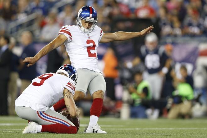 Aldrick Rosas- K, New York Giants