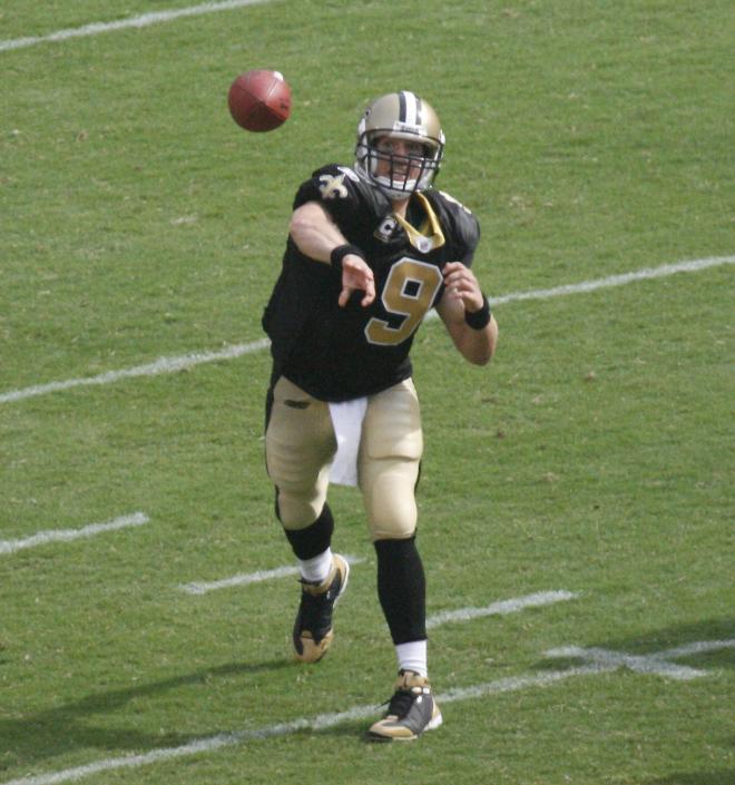 Drew Brees- QB, New Orleans Saints