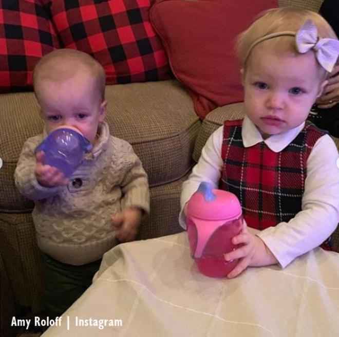 Amy shares photos of the grandchildren