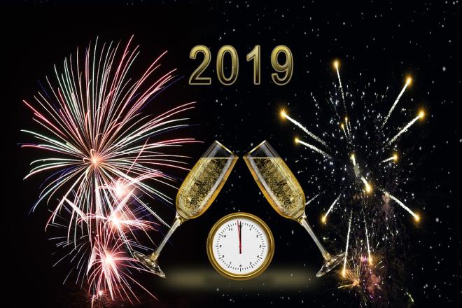 Buon Capodanno 2019 pieno di speranza 
