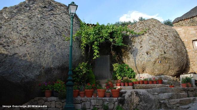 The village of Monsanto - Alcains, Portugal