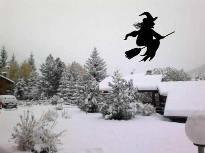 La befana e il freddo