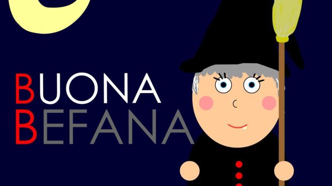 Auguri alla Befana divertente