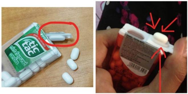 Embalagem do Tic Tac