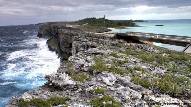 Glass Window Bridge, Bahamas