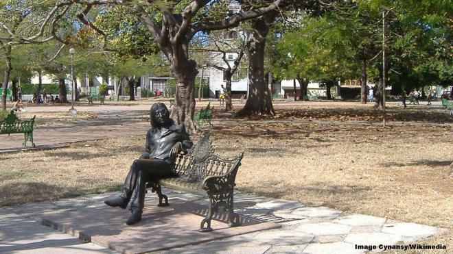 Statue of John Lennon, Havana, Cuba