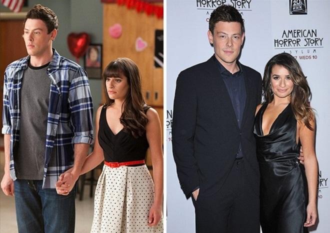 Lea Michele e Cory Monteith &ndash; Glee