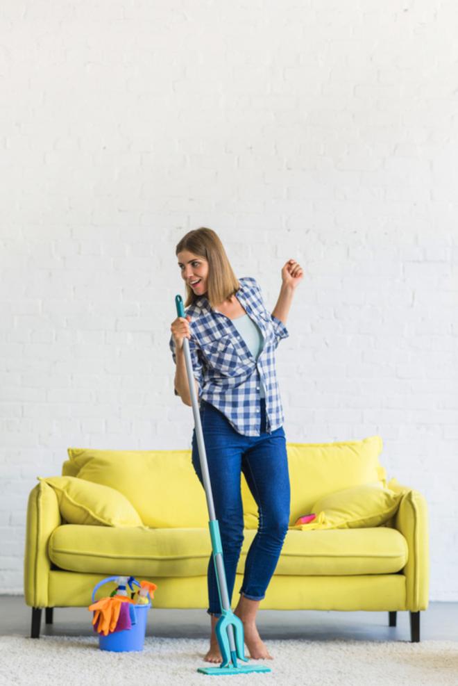 A faxina n&atilde;o pode esperar