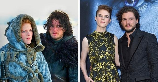 Kit Harington e Rose Leslie &ndash; Game Of Thrones