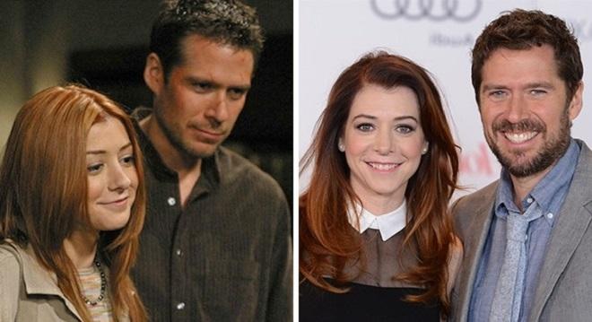 Alyson Hannigan e Alexis Denisof - Buffy, a Ca&ccedil;a-Vampiros