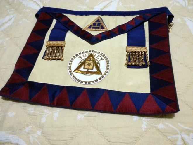 O avental ma&ccedil;&ocirc;nico