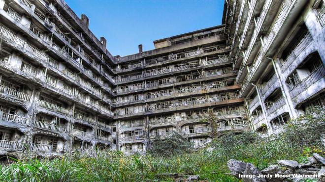 Gunkanjima Island, Japan