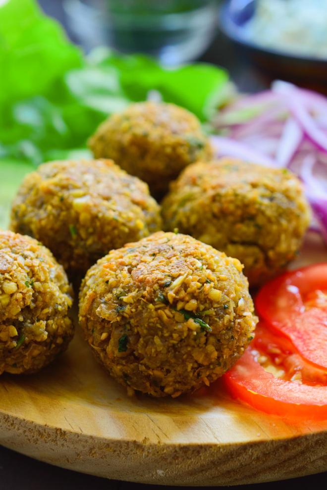Falafel de forno
