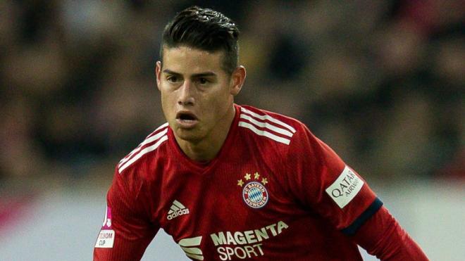 James Rodriguez pla&icirc;t &agrave; Arsenal