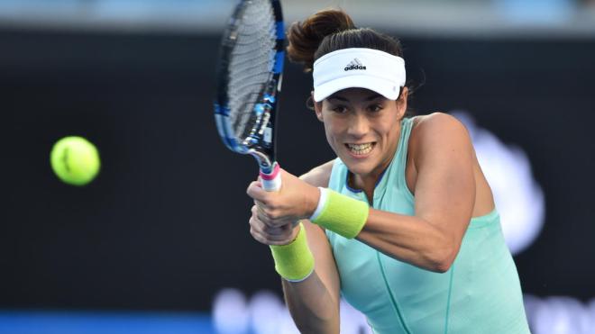 Garbi&ntilde;e Muguruza stoppe Timea Bacsinszky