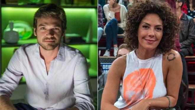 Fab&iacute;ula Nascimento e Emilio Dantas