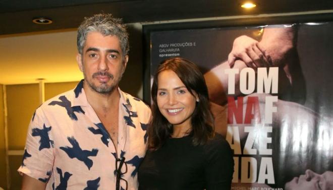 Michel Melamed e Let&iacute;cia Colin