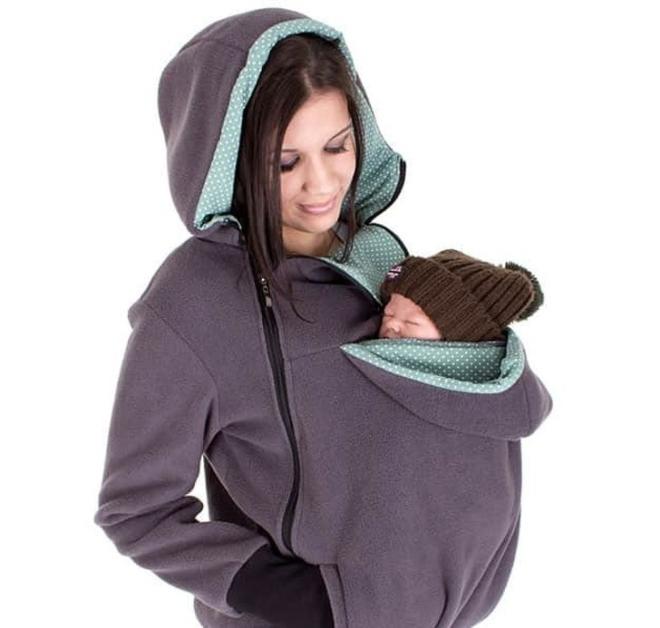 Casaco porta-beb&ecirc;