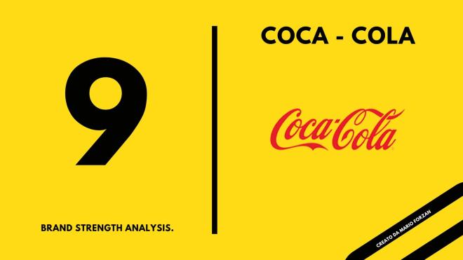 Al nono posto: Coca &ndash; Cola