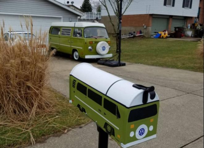 Caixa de correio estilosa 