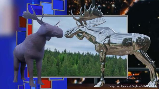 Canada and Norway's battle over the tallest moose sculpture