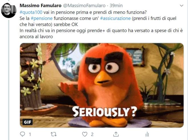 Quota 100 non funziona come un'assicurazione