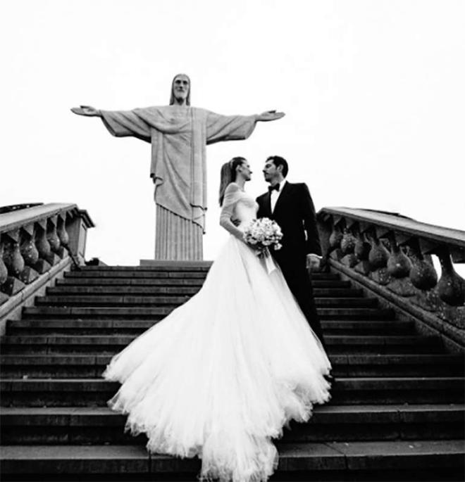 Michele Alves e Guy Oseary